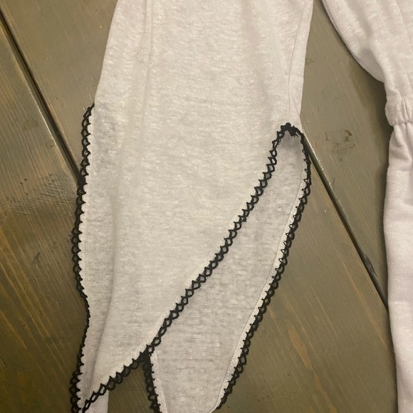 NWT White / Black off Romper - Picture 4 of 6